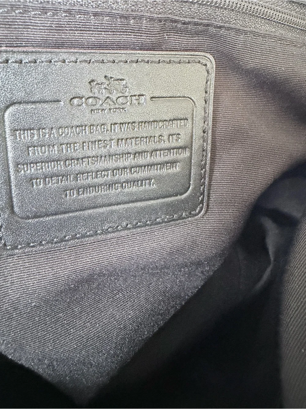 Coach Gray Signature Canvas Kelsey Satchel Bag with Black Leather Trim and Strap